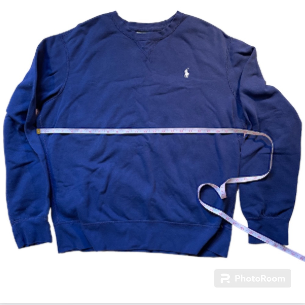 Polo men's large blue sweatshirt sweater unisex ralph lauren